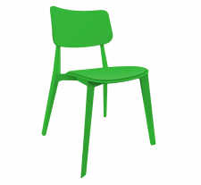 Эргономичный удобный пластиковый стул